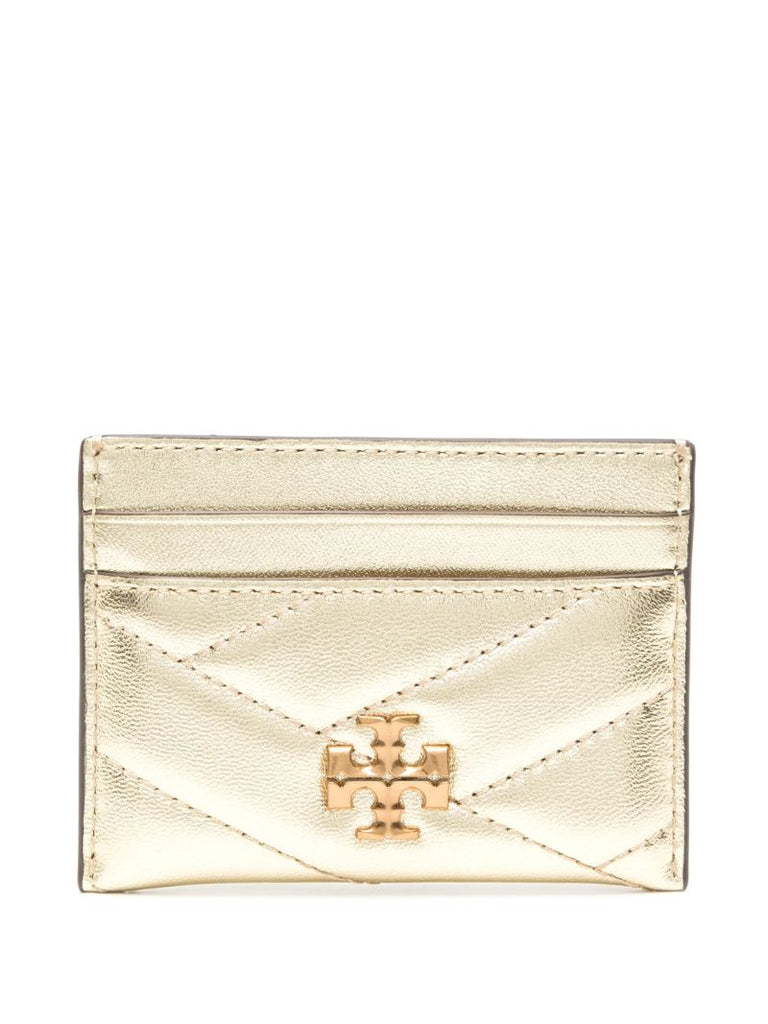 Gold Kira Quilted Leather Cardholder