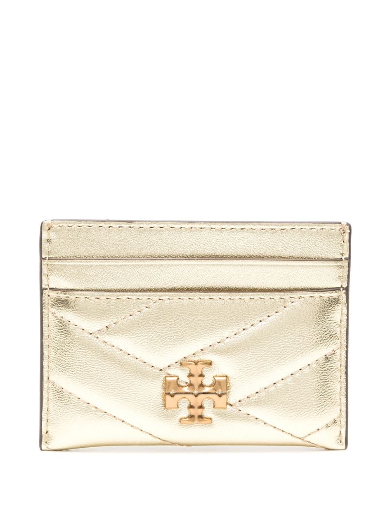 Gold Kira Quilted Leather Cardholder