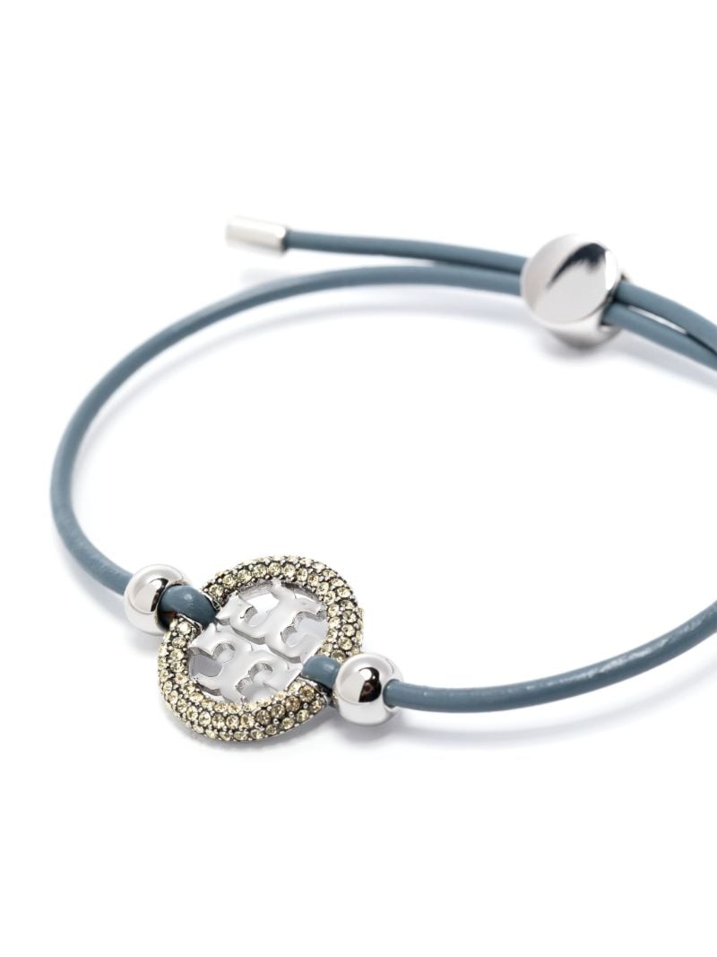 Blue Miller Crystal Slider Bracelet