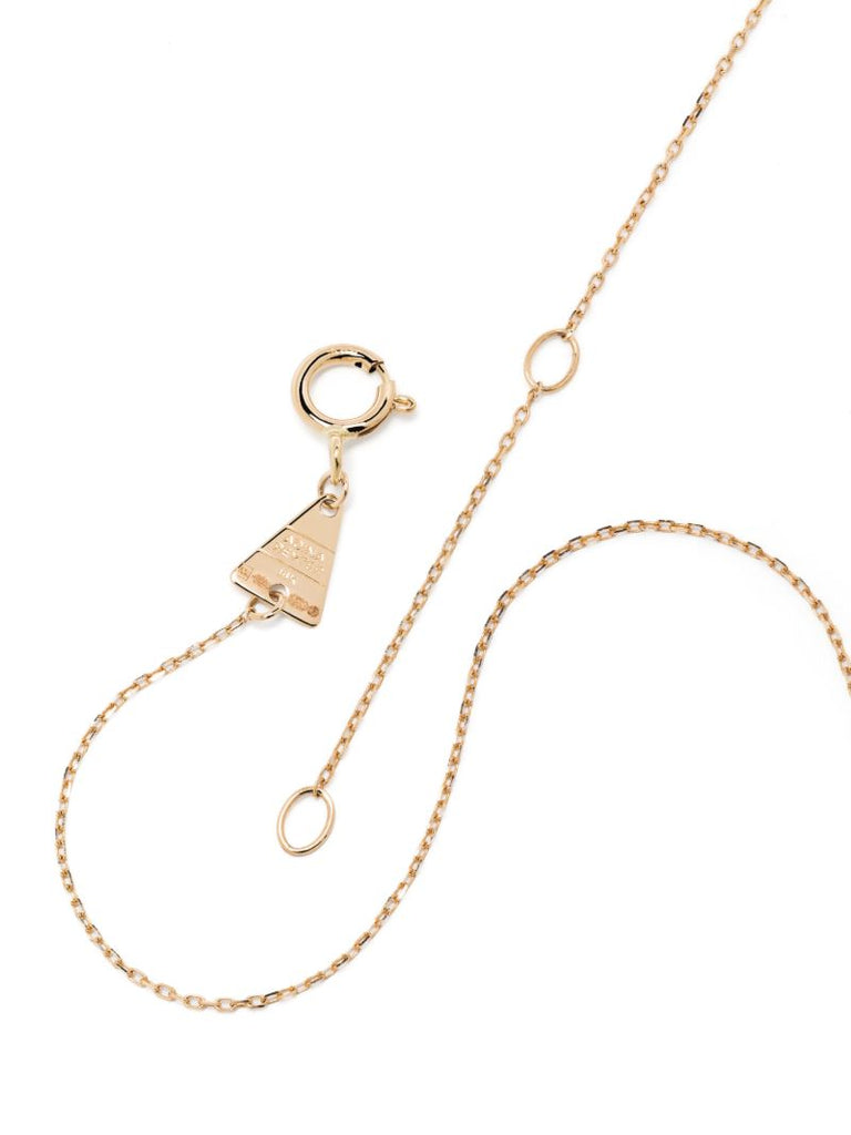 14k Yellow Gold Paris Graduated Diamond Necklace