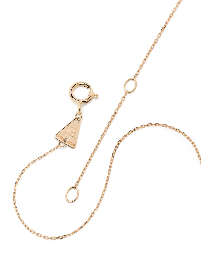 14k Yellow Gold Paris Graduated Diamond Necklace