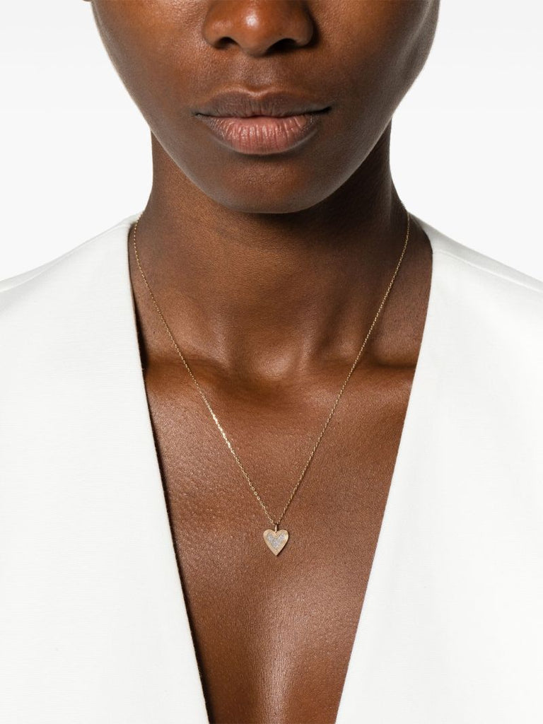 14k Yellow Gold Make Your Move Diamond Necklace
