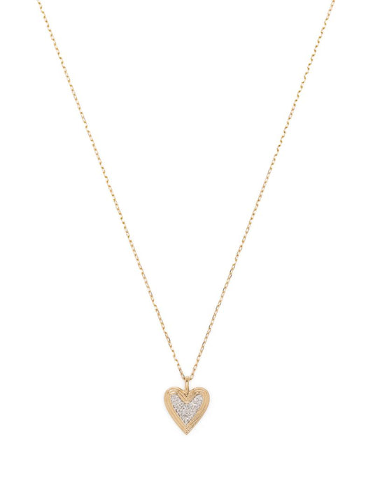14k Yellow Gold Make Your Move Diamond Necklace