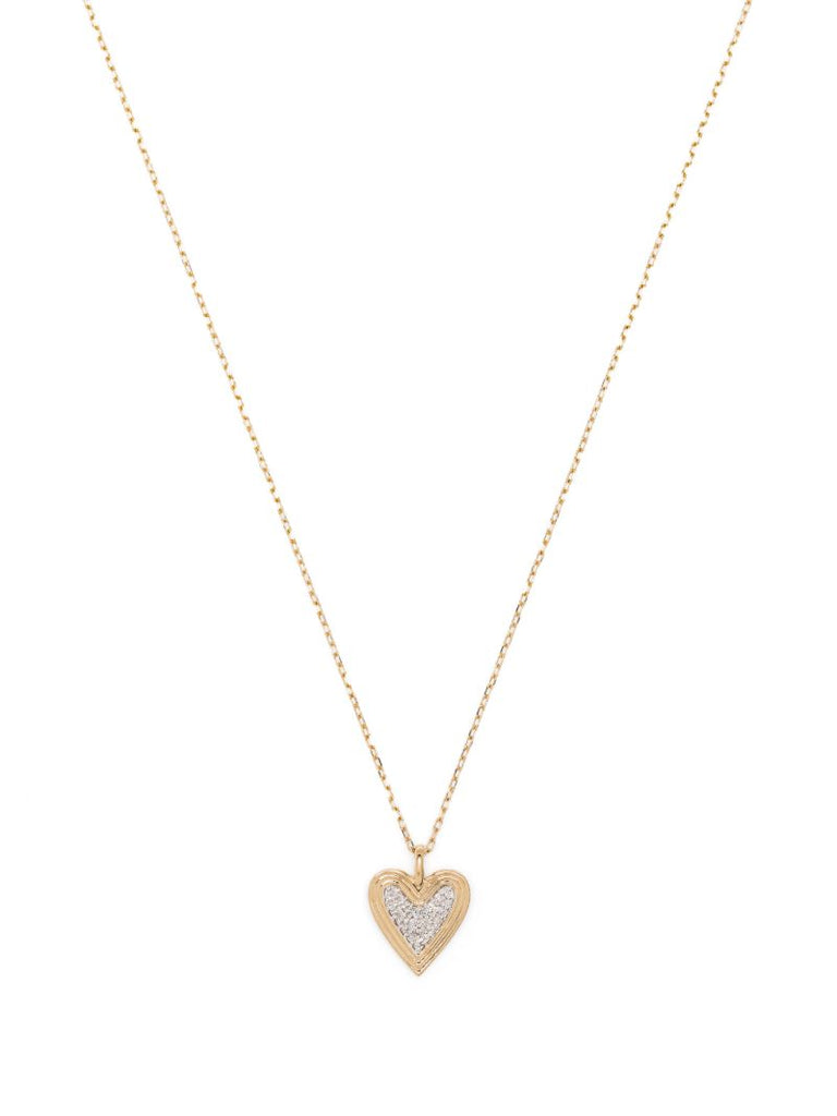 14k Yellow Gold Make Your Move Diamond Necklace