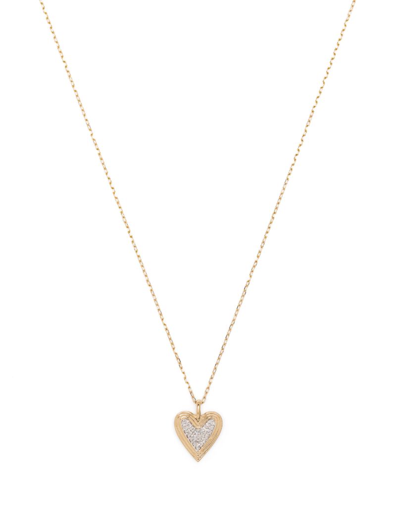 14k Yellow Gold Make Your Move Diamond Necklace
