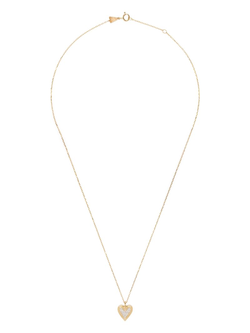 14k Yellow Gold Make Your Move Diamond Necklace