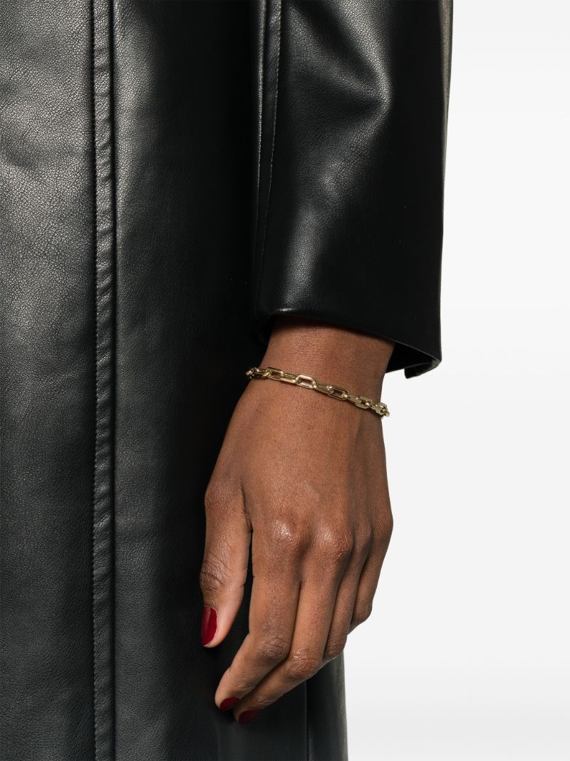 14k Yellow Gold Cable-link Bracelet