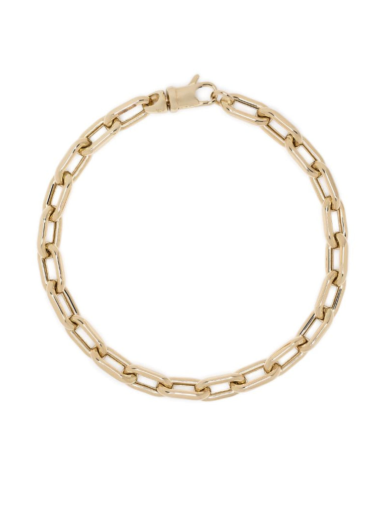 14k Yellow Gold Cable-link Bracelet