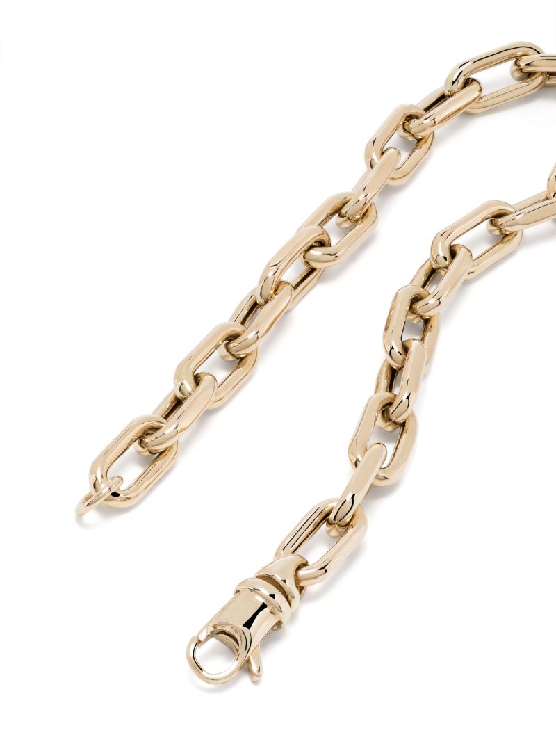 14k Yellow Gold Cable-link Bracelet