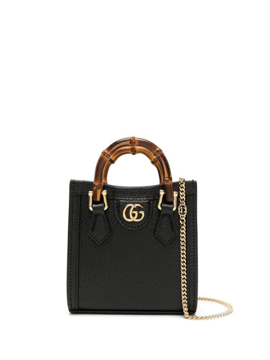Black Diana Super Mini Bag