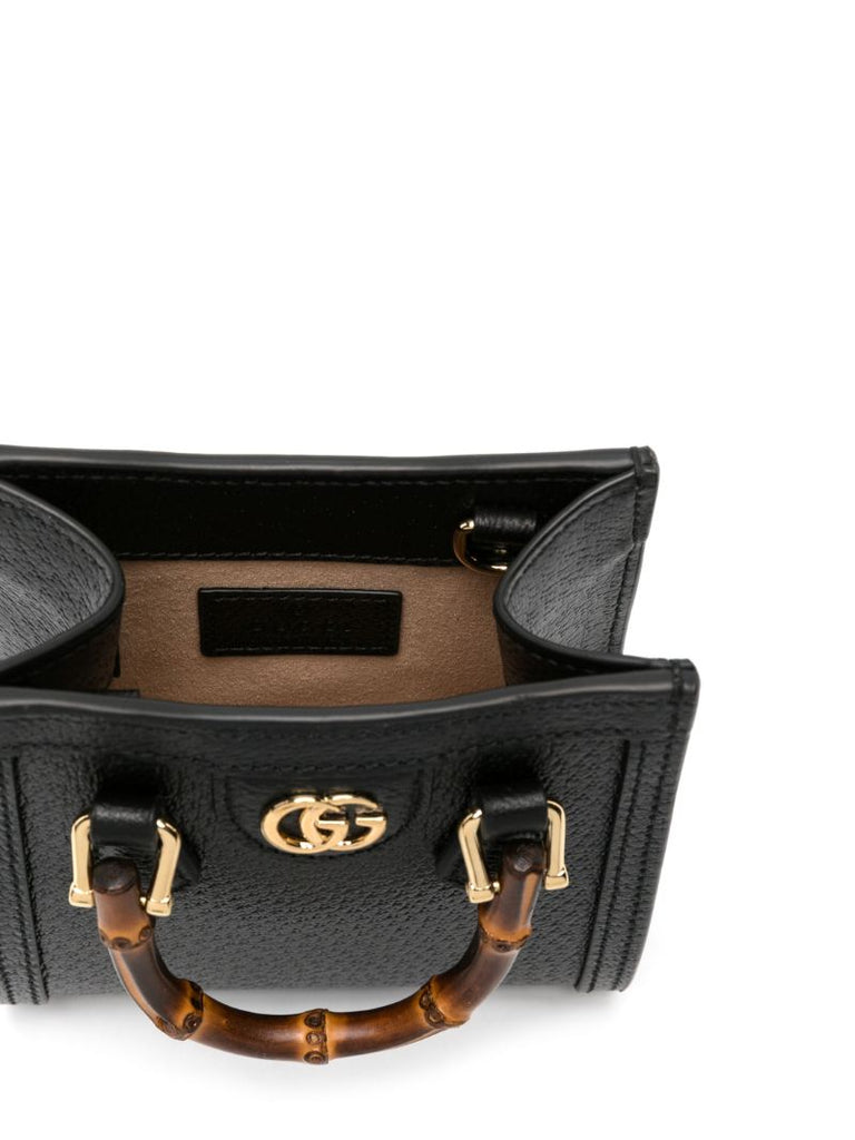 Black Diana Super Mini Bag