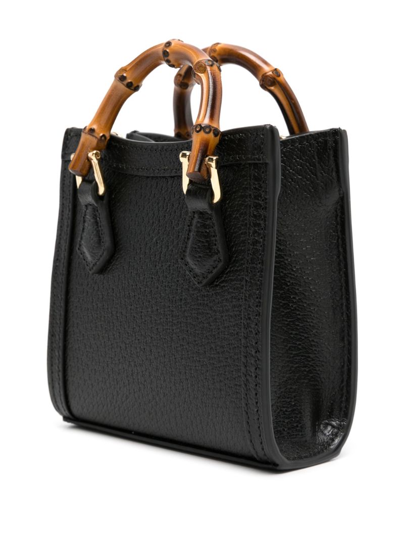 Black Diana Super Mini Bag
