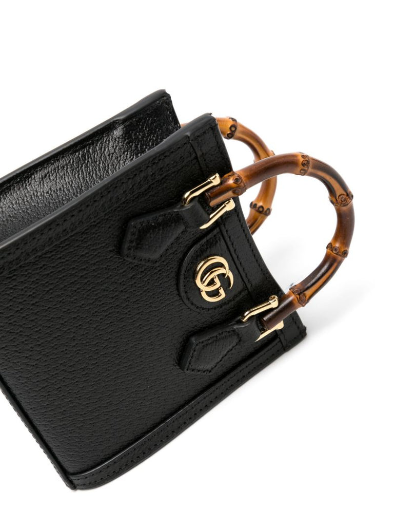 Black Diana Super Mini Bag