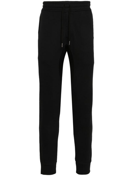Black Jersey Track Pants