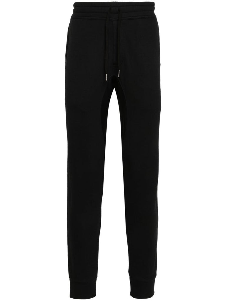 Black Jersey Track Pants