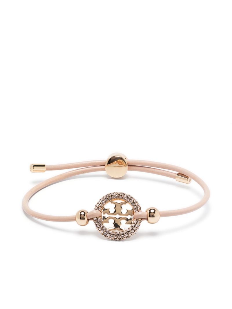Neutral Miller Crystal Slider Bracelet