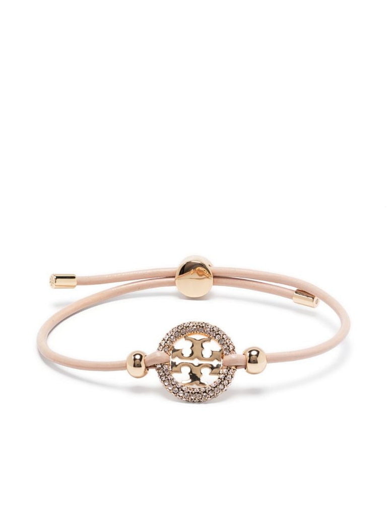 Neutral Miller Crystal Slider Bracelet
