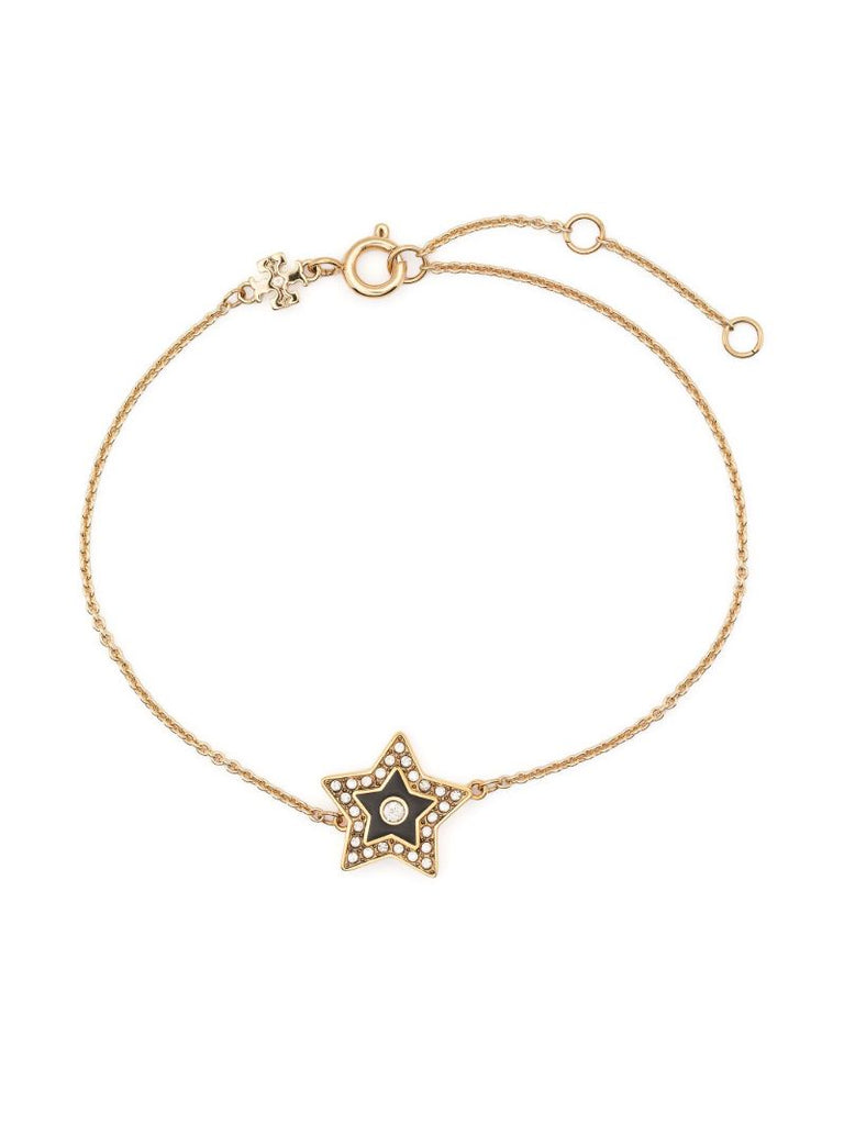 Gold-tone Kira Crystal Chain Bracelet