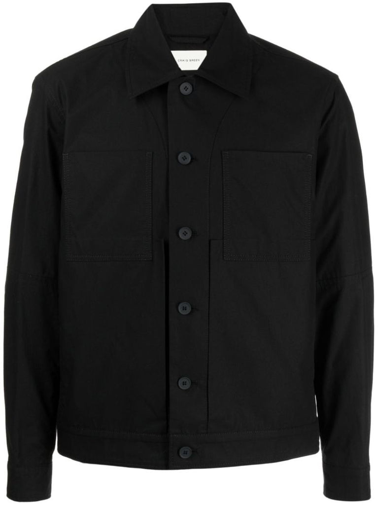 Button-up Shirt Jacket