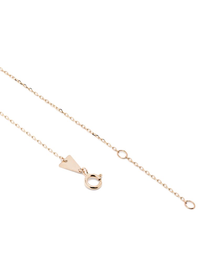 14k Yellow Gold Hamsa Diamond Necklace