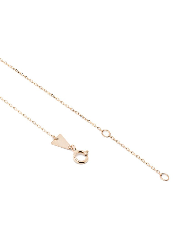 14k Yellow Gold Hamsa Diamond Necklace