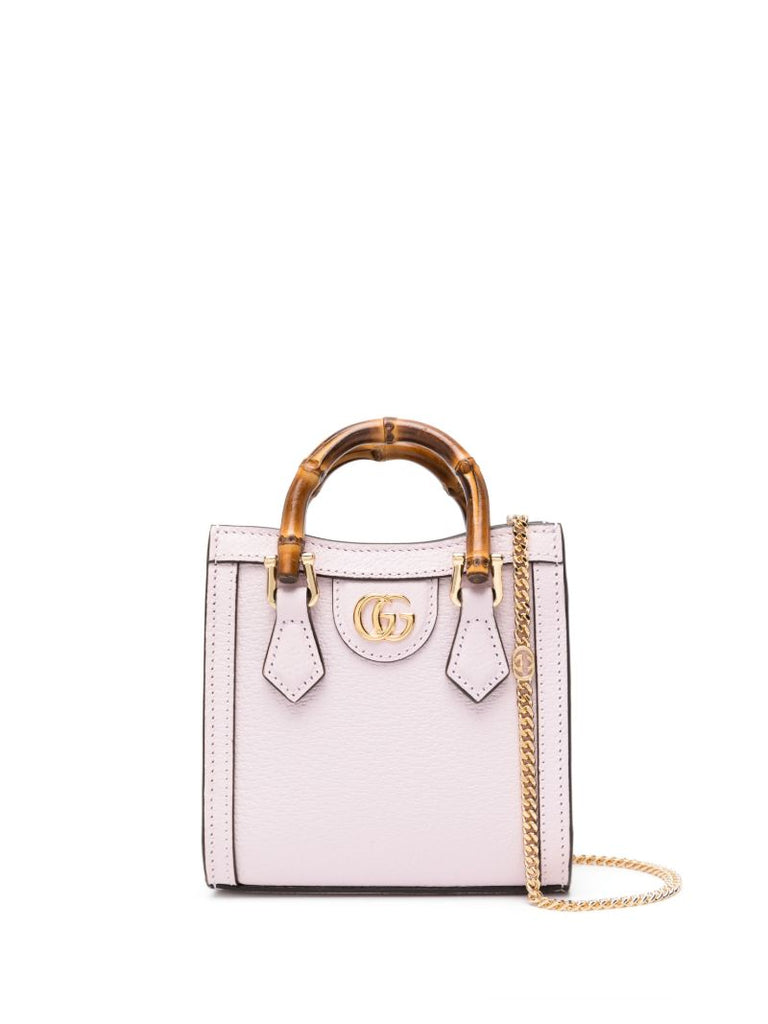 Pink Diana Leather Super Mini Bag
