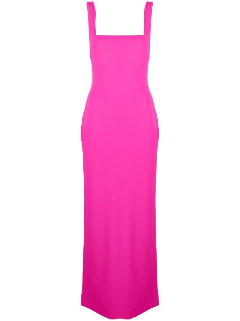 Pink Joni Square Neck Sleeveless Maxi Dress