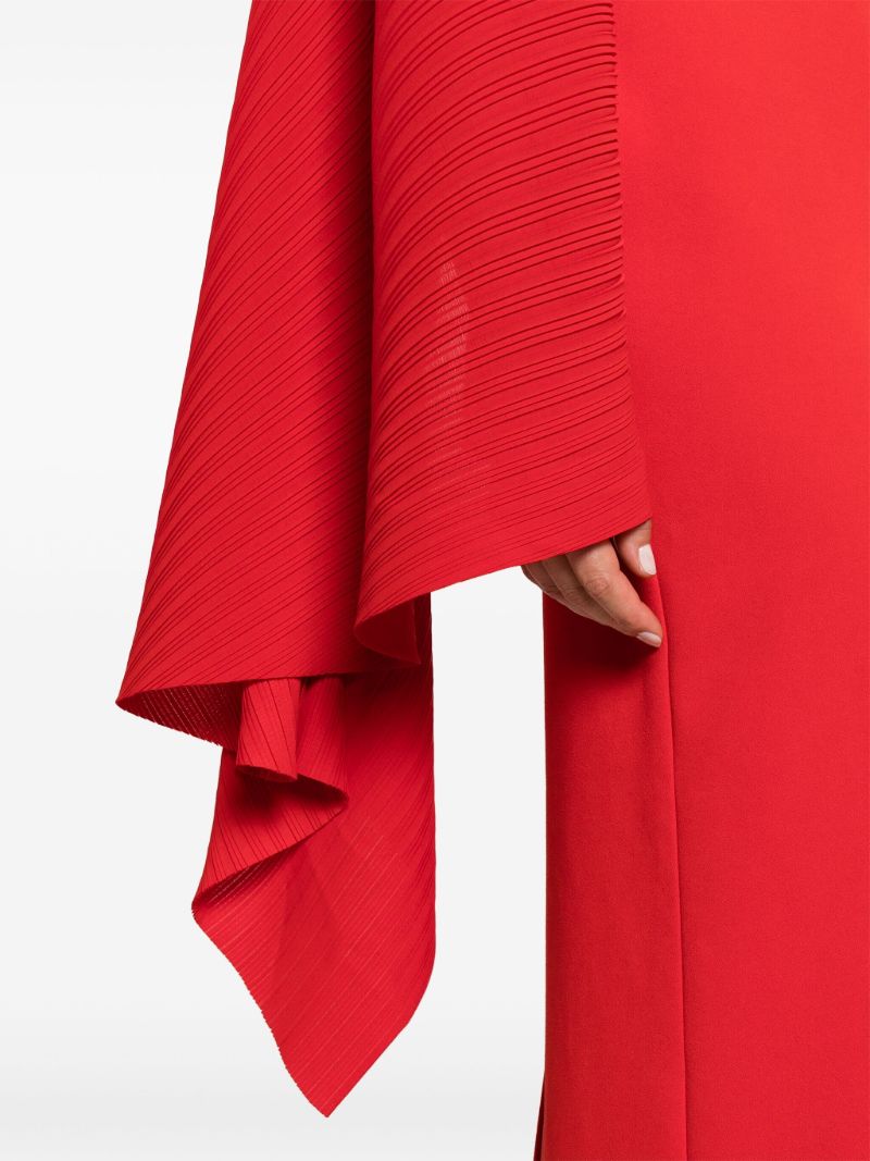 Red Lilia One-shoulder Gown