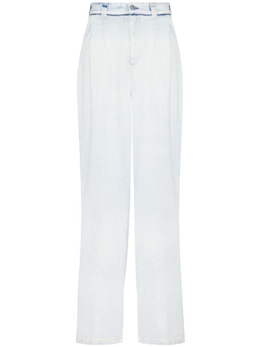 Blue Memory Wide-leg Jeans