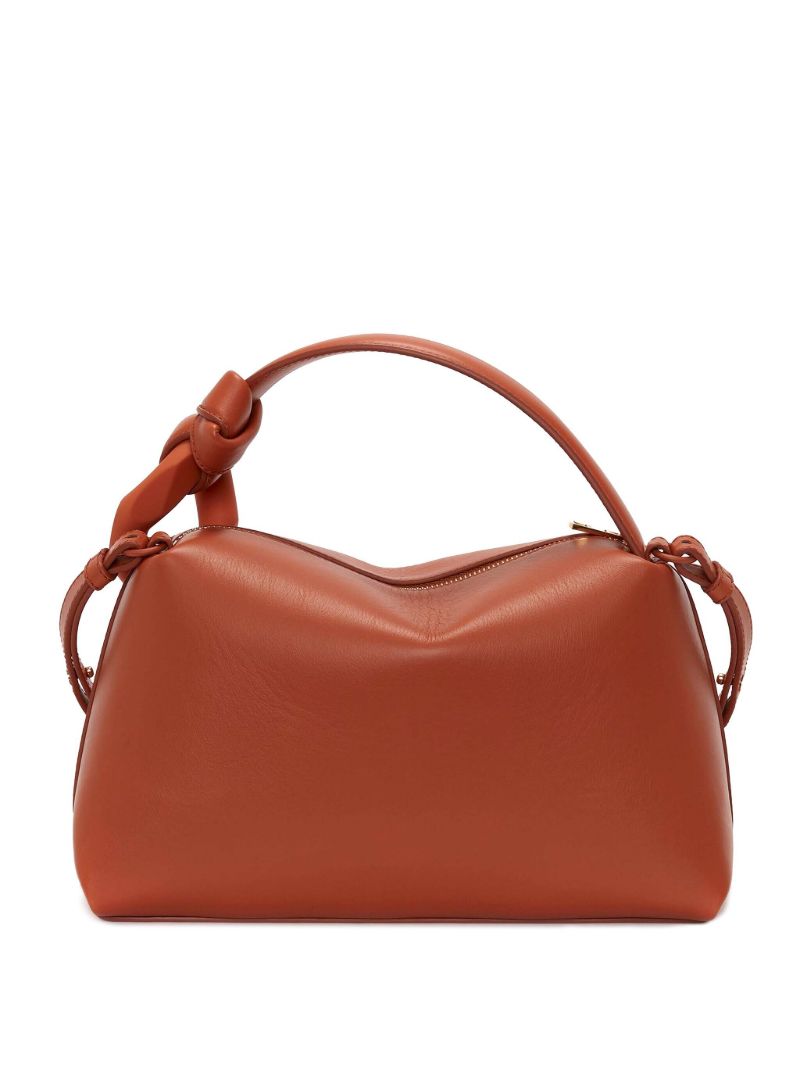 Brown Corner Leather Tote Bag