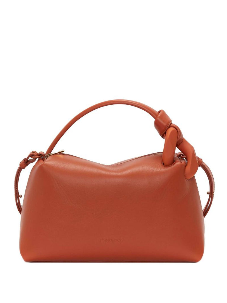 Brown Corner Leather Tote Bag