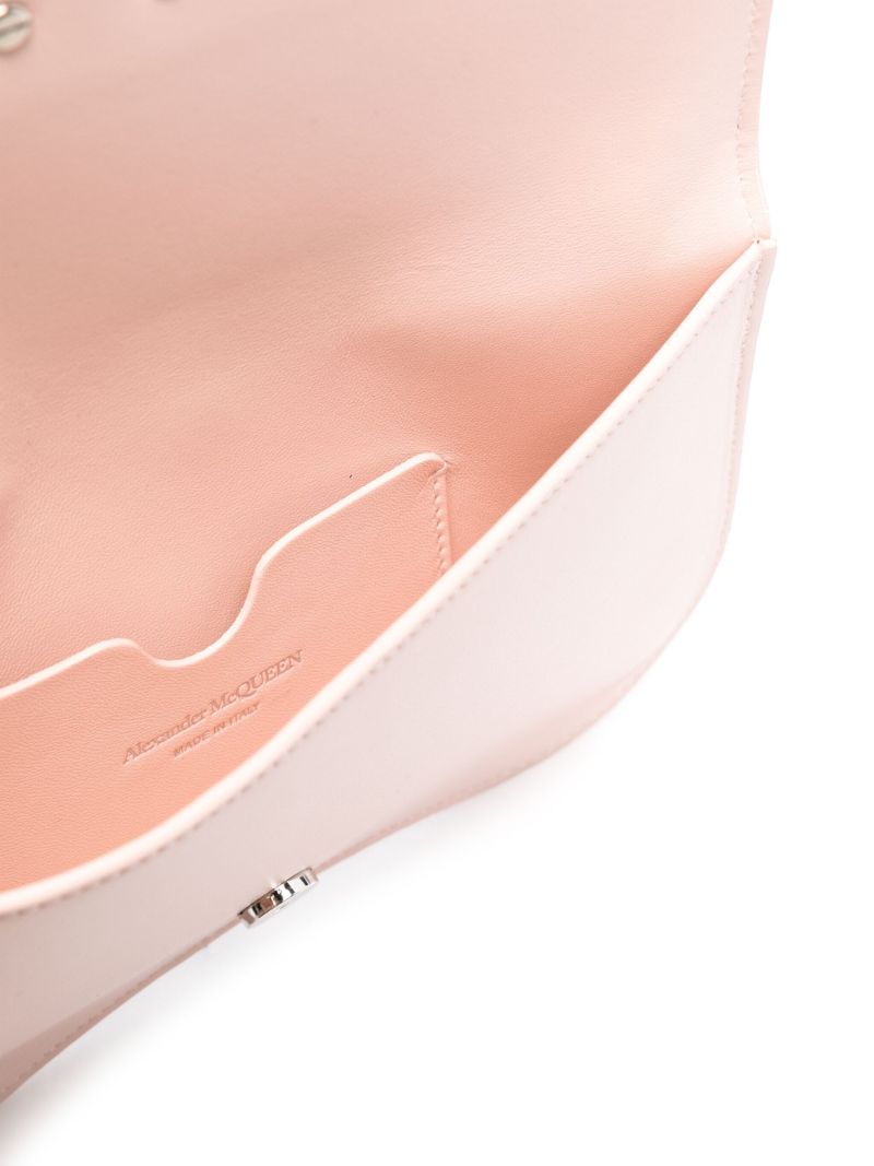 Pink the Seal Leather Cross Body Bag