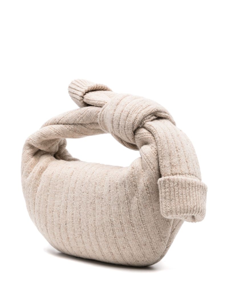 Neutral Mini Jodie Top Handle Bag