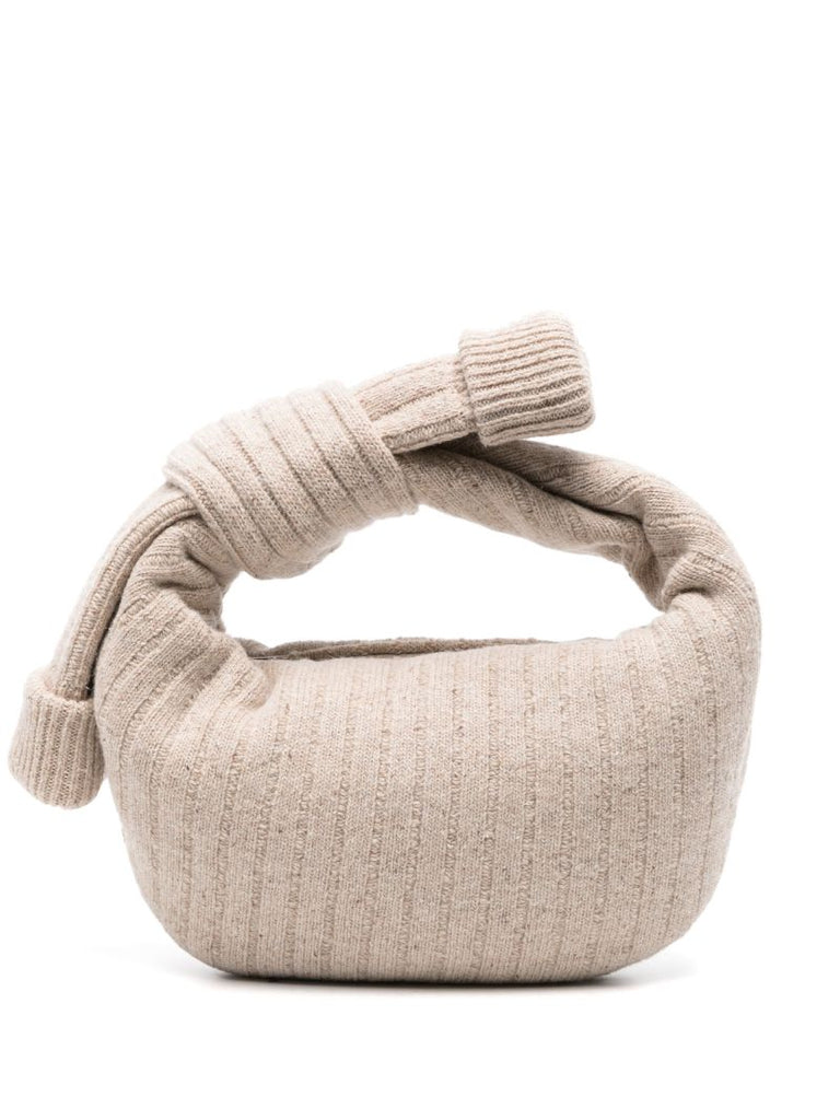 Neutral Mini Jodie Top Handle Bag