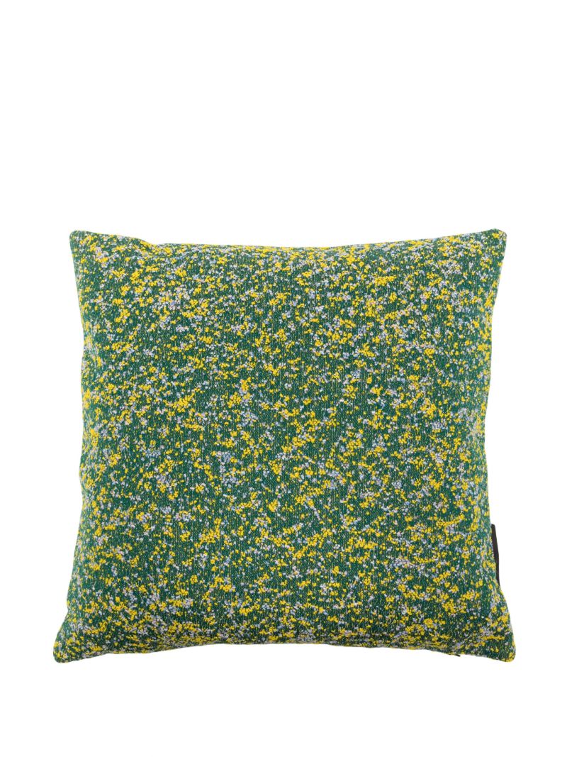 Green Atom Speckled Cushion