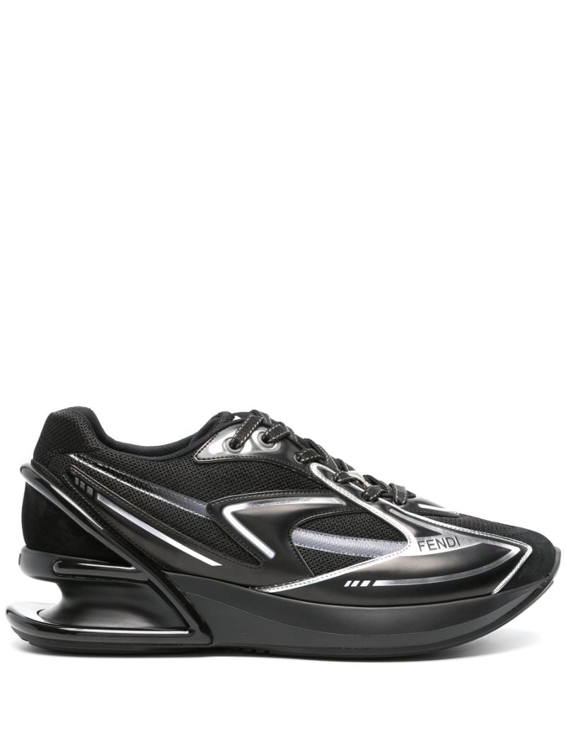 Black First 1 Low-top Sneakers