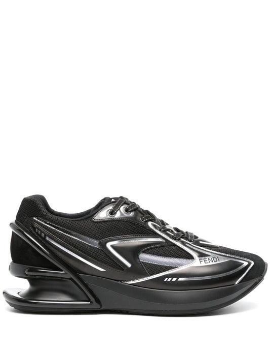 Black First 1 Low-top Sneakers