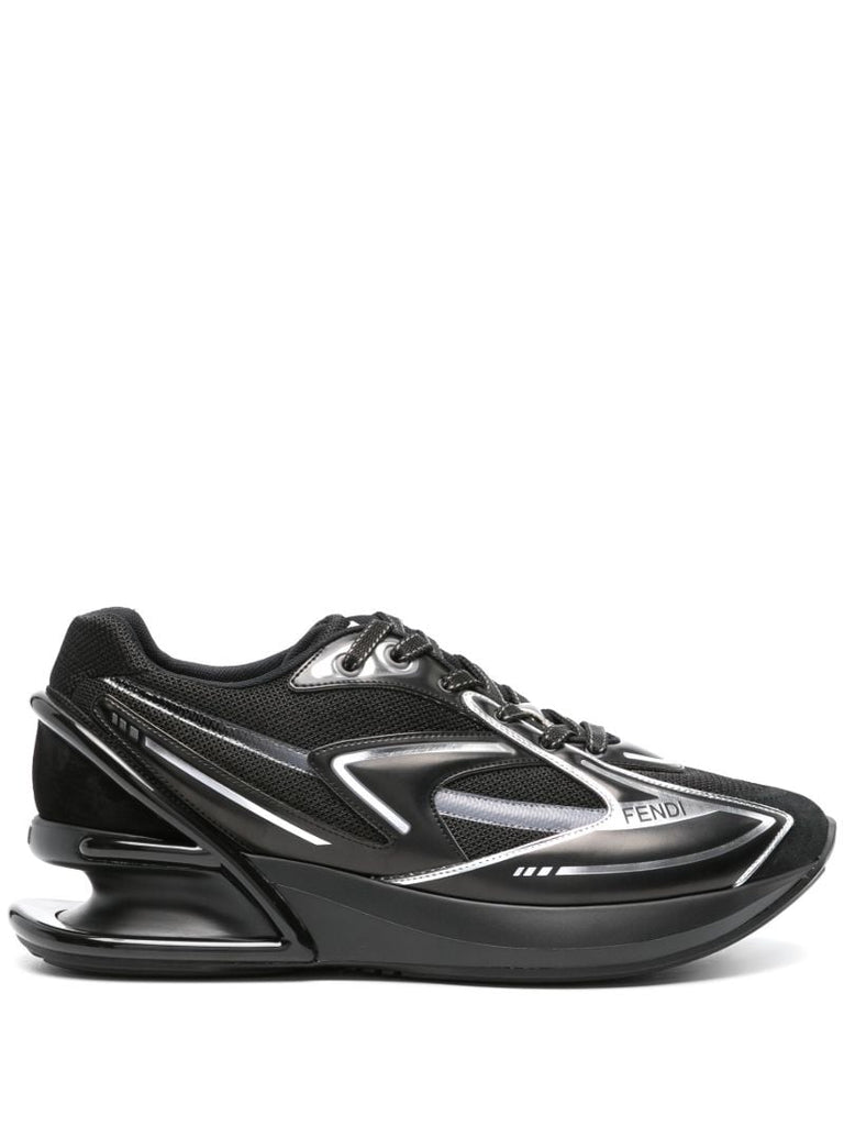 Black First 1 Low-top Sneakers