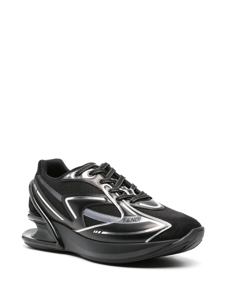 Black First 1 Low-top Sneakers