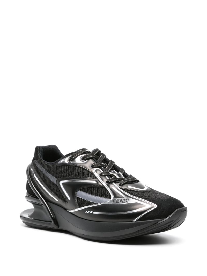 Black First 1 Low-top Sneakers