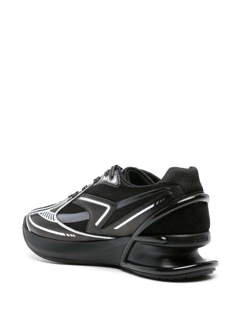 Black First 1 Low-top Sneakers