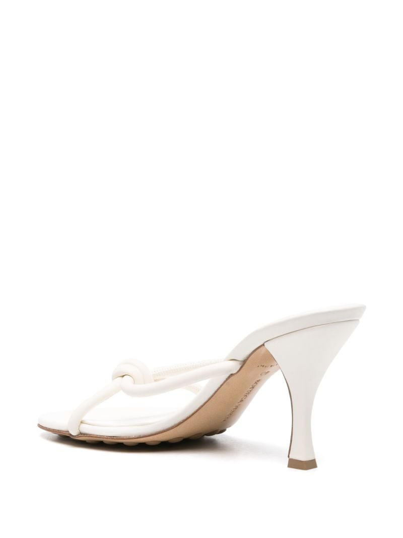 White Blink 80 Leather Mules