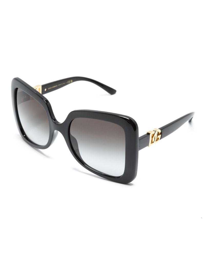 Black Butterfly-frame Sunglasses