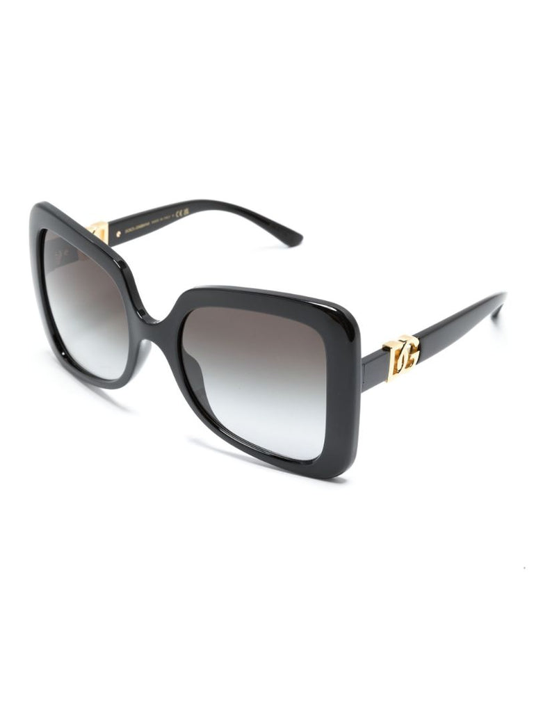 Black Butterfly-frame Sunglasses