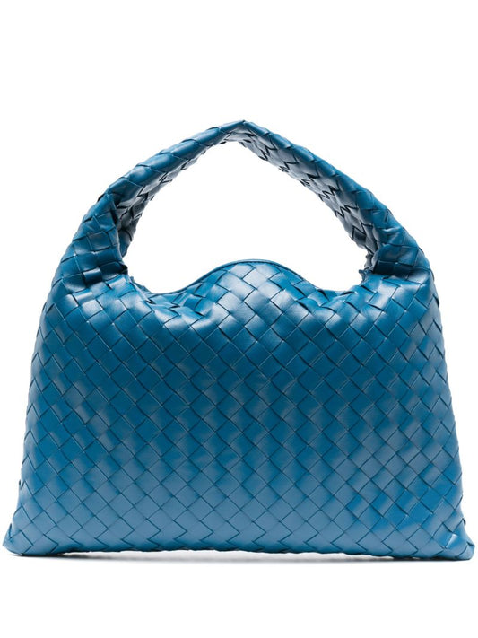 Blue Small Hop Leather Shoulder Bag