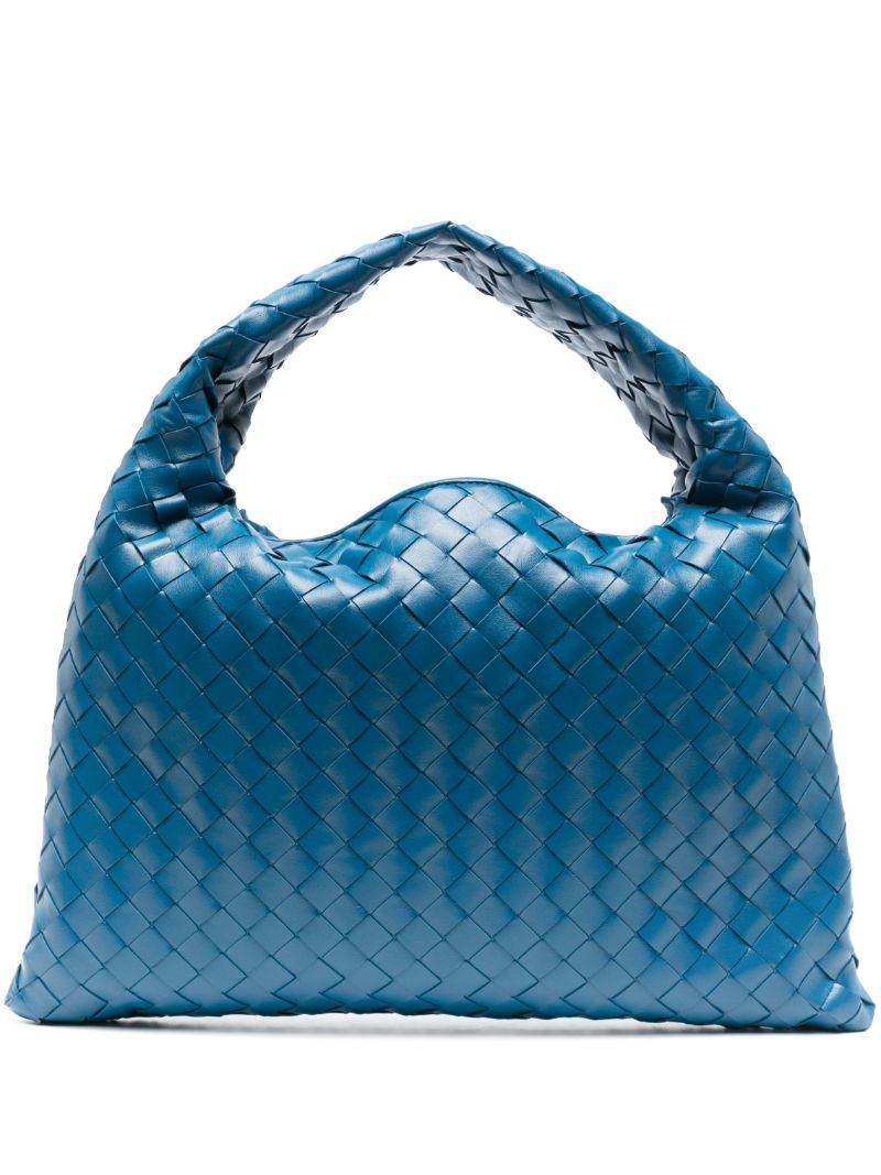 Blue Small Hop Leather Shoulder Bag