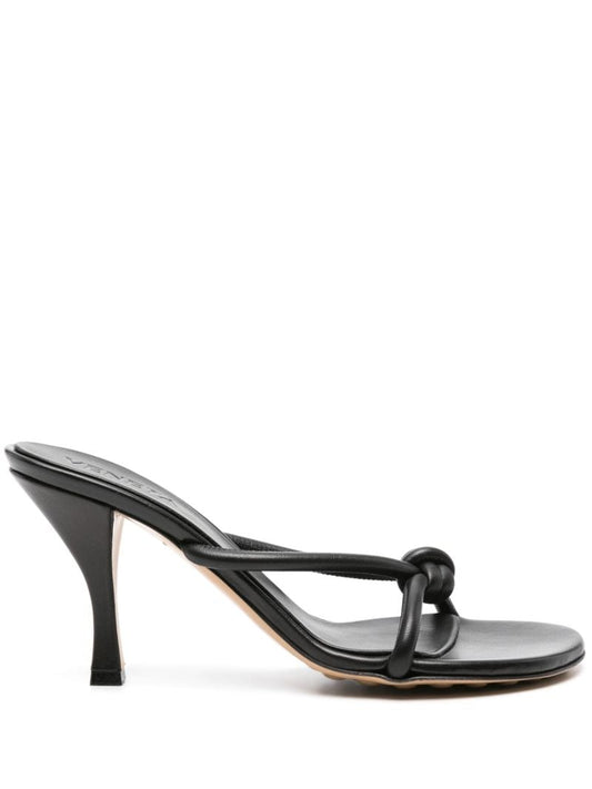 Black Blink 80 Leather Sandals