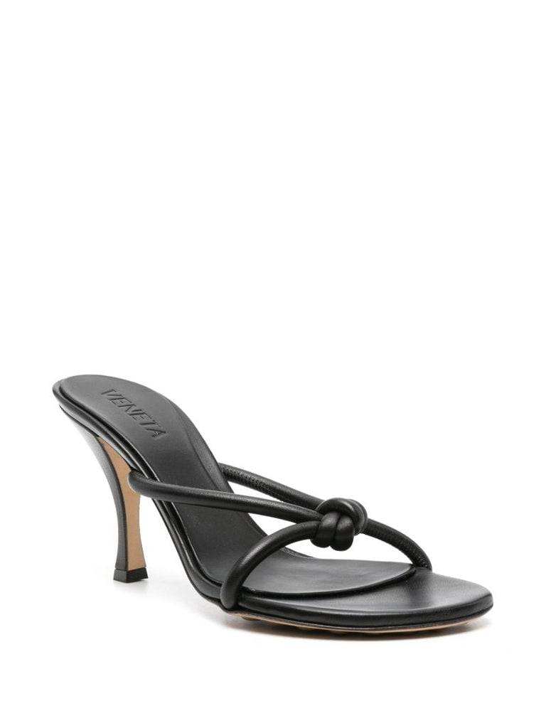 Black Blink 80 Leather Sandals
