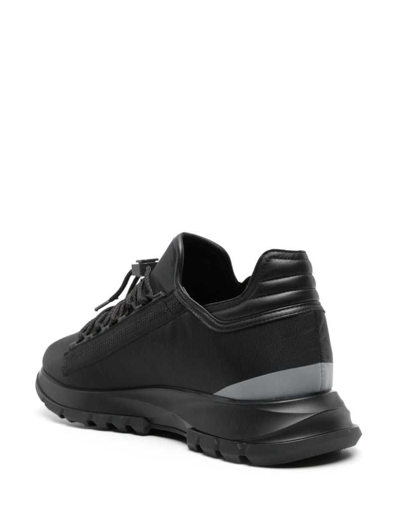 Black Spectre Runner Zipped Sneakers