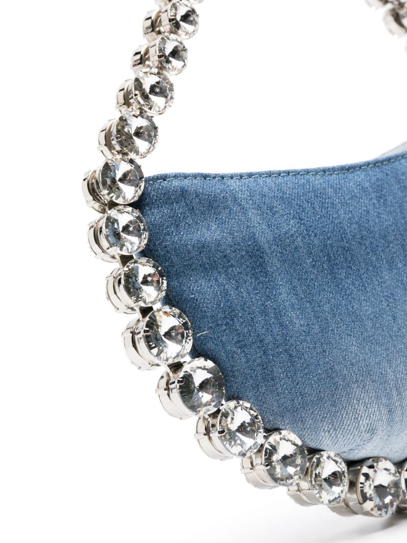 Blue Flexible Eternity Denim Tote Bag
